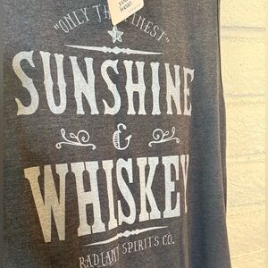 Sunshine & Whiskey Muscle Tank – Thread Tank – Size XL – NWT
